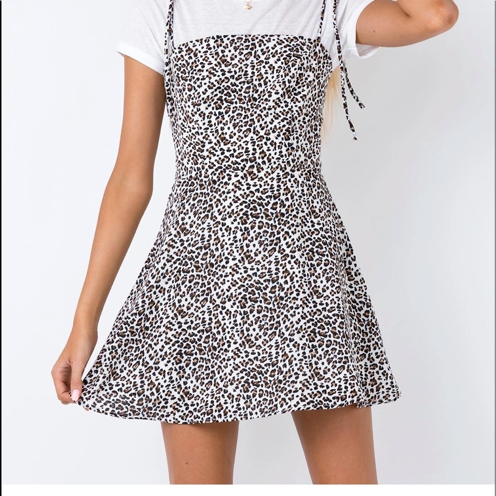 Cliff leopard dress. Princess Polly